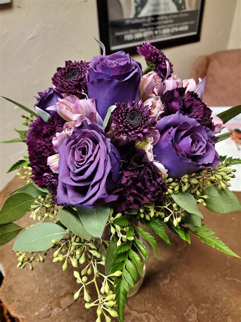 Purple Flower Bouquet Images Wedding Flowers Purple Wedding Bouquet Purple Calla Lily