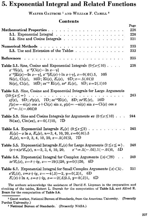 Murray geller** and edward w. Applied Mathematics Series 55, p. 227