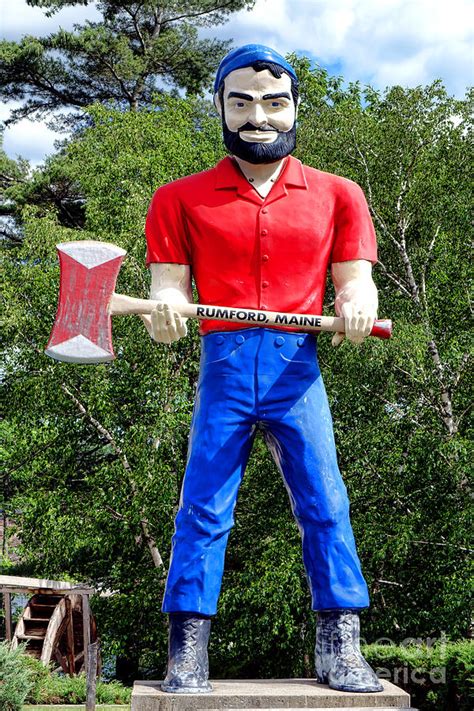 Rumford Paul Bunyan Photograph By Olivier Le Queinec Fine Art America