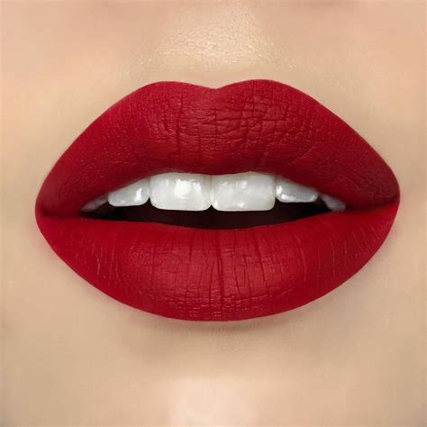 Spice Is A True Red Liquid Lipstick With A Blue Undertone Which Makes You Look Spicy At All