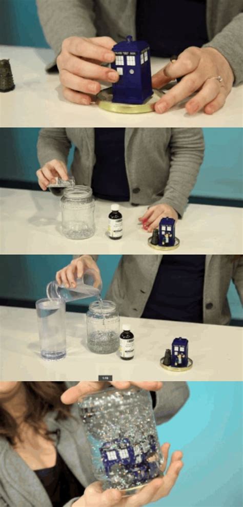 How To Make A Snow Globe Out Of A Mason Jar Mason Jar
