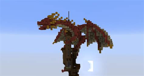 Minecraft Dragon Build Minecraft Tutorial And Guide