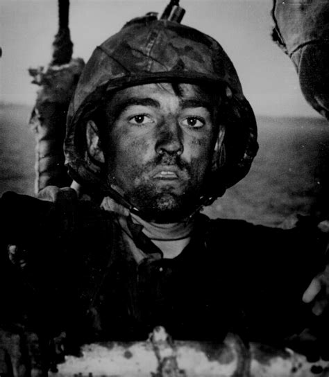World War II Pictures In Details: A Marine with Thousand Yard Stare