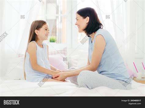 Lovely Mother Daughter Image Photo Free Trial Bigstock