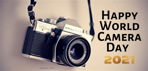 Happy World Camera Day 2021 Photography Business Stock Images