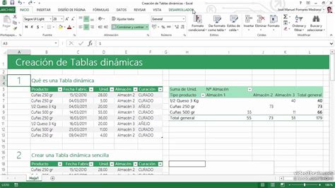 Creación De Tablas Dinámicas En Excel Capitulo 4 Youtube