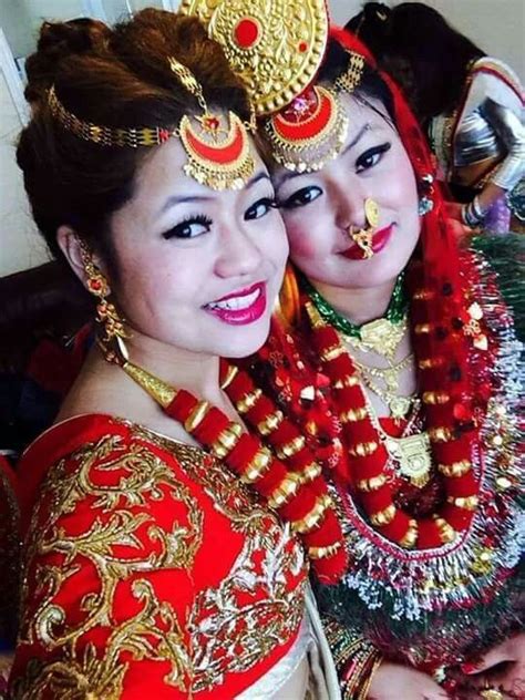 bridal dress of a nepali woman nepal culture indian photoshoot traditional outfits
