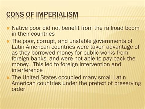 Ppt Us Economic Imperialism In Latin America Powerpoint Presentation