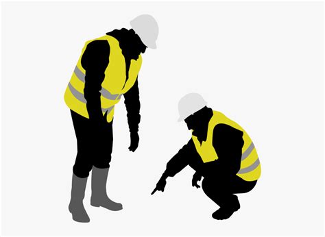 Contractor Clipart Factory Worker - Silhouette Construction Worker Png , Free Transparent ...
