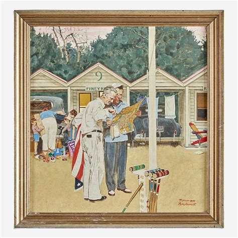 Lot 40 Norman Rockwell American 18941978