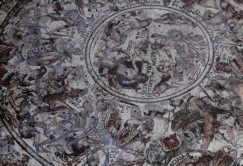 4th Century Rare Roman Mosaic Floor Unearthed In Syrias Homs Xinhua