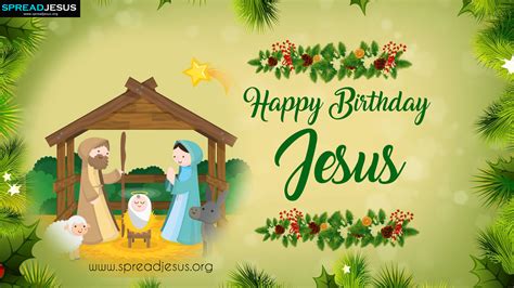 Happy Birthday Jesus Hd Wallpapers Download