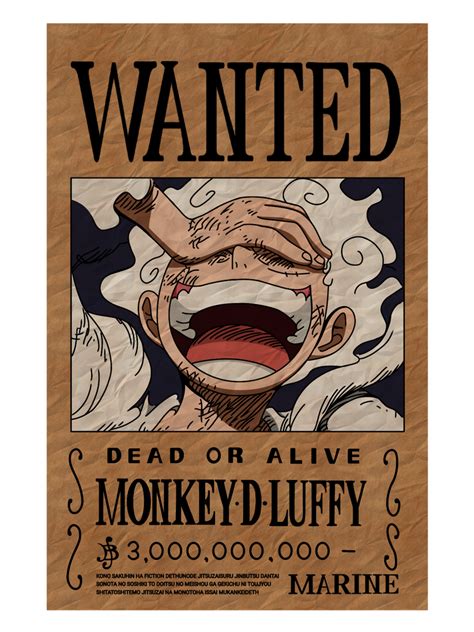 Luffy Bounty After Wano By Ziullf On Deviantart