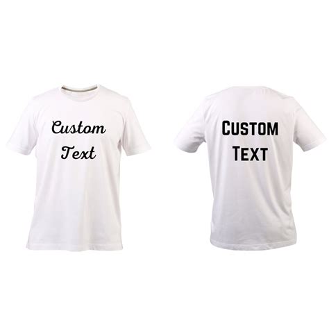 Front And Back Custom Shirt Custom Tshirt Inspired Shirt Custom