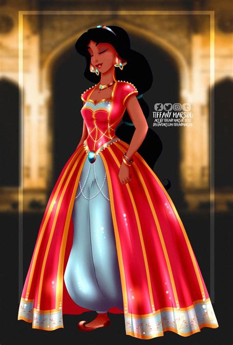 Jasmine By Tiffanymarsou On Deviantart Disney Princess Pictures