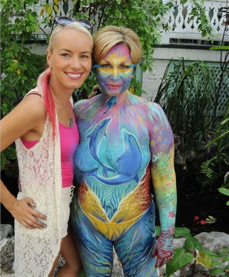 Body Painting Artist Key West Student Terpelajar Media