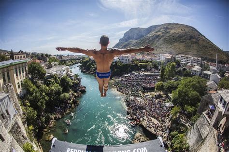 Red Bull Cliff Diving In Mostar On 15th And 16th Of September Visitbihba