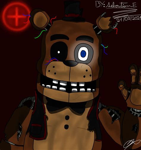 Withered Freddy Fnaf Plus Fanart By Sebastianenriqueart On Newgrounds