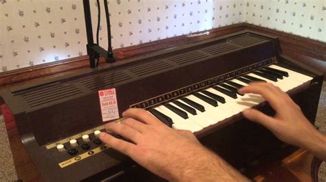 Magnus Electric Chord Organ Model 391 Midiverse Mondays 7 Youtube