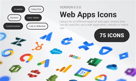 Web Apps Icons Figma