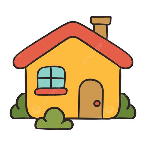 Cartoon House Illustration Png Vector Psd And Clipart With