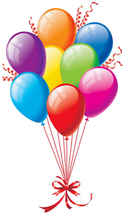 Colorful Balloons Png Free Download Png Arts
