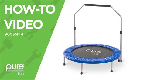 Pure Fun How To Video Pure Fun 40 Inch Exercise Trampoline With