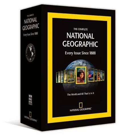 The Complete National Geographic Every Issue Since 1888 By U S