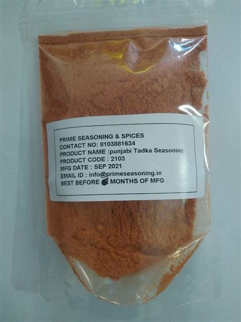 Punjabi Tadka Seasoning Packaging Size 25 Kg At Rs 85kg In Bhopal Id 23961598688