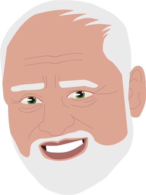 Hide The Pain Harold Meme Icon 12721548 Vector Art At Vecteezy