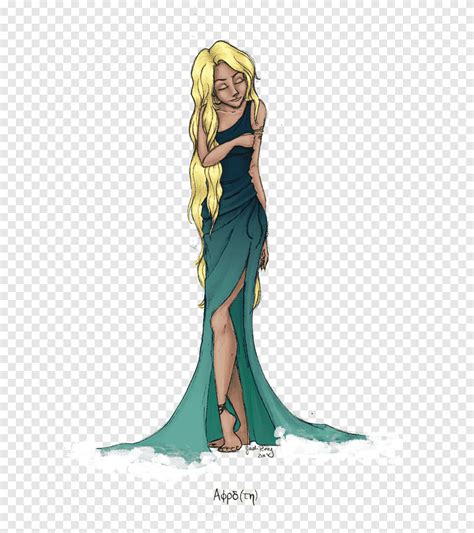 Percy Jackson Poseidon Persephone Hera Demeter Goddess Fashion Illustration Fictional