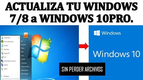 Como Actualizar Windows 7 A Windows 10 Sin Formatear 2024 Actualizado