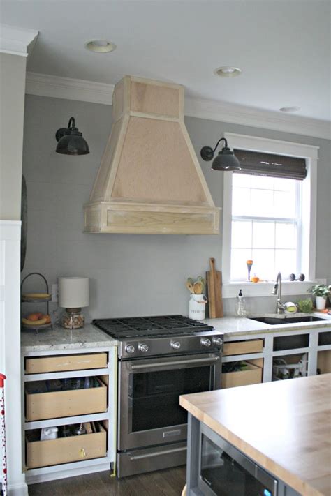 It removed your kitchen gasses, odors, heat, steam to make your kitchen healthy. A DIY(ish) Wood Vent Hood | Vent hood, Stainless steel and ...
