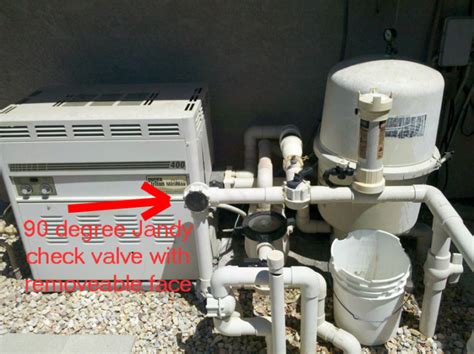 Where Should A Pool Check Valve Be Installed