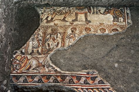 Ancient Samson Mosaic Uncovered In Israeli Synagogue Beautiful Art