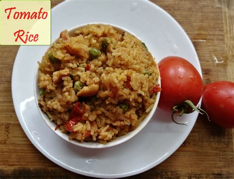 Tomato Rice Recipe Or How To Make Tomato Recipe Yummy Ashas Kitchen