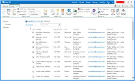 How To Integrate Dynamic Crm Account And Contact List With Sharepoint