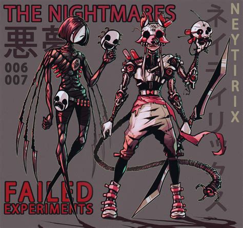 The Nightmares Failed Experiments By Neytirix On Deviantart