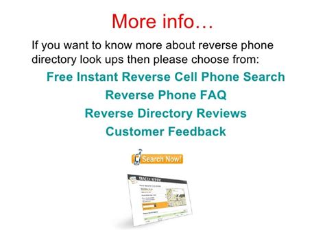 How To Get A Free Reverse Phone Directory Search