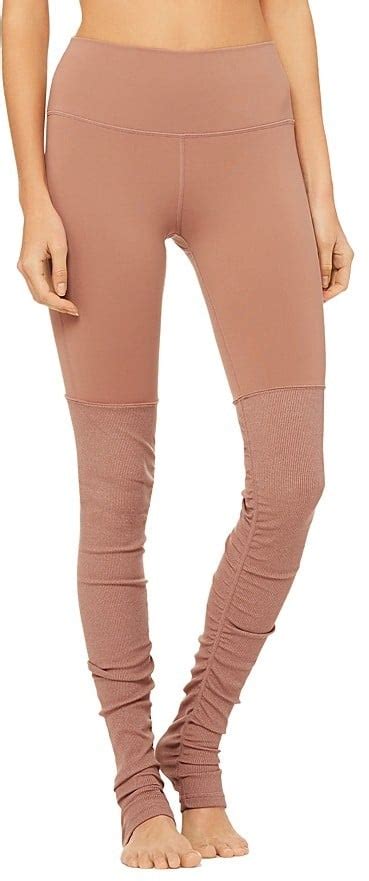 alo yoga high waist goddess leggings best yoga pants for tall women popsugar fitness uk photo 2