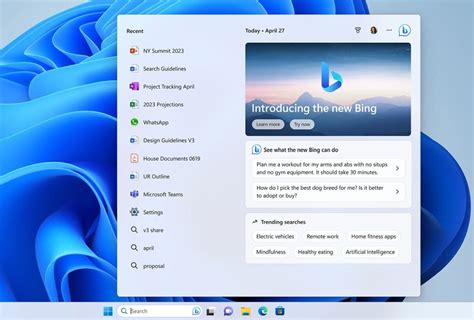 Windows 11 Update Brings Ai Powered Bing To The Search Box Tabs To