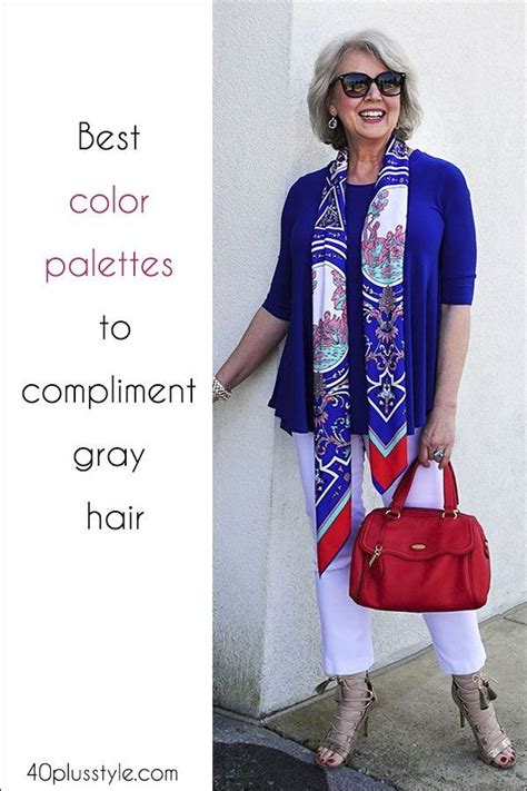The Best Color Palettes To Complement Gray Hair 60 Fashion Fashion