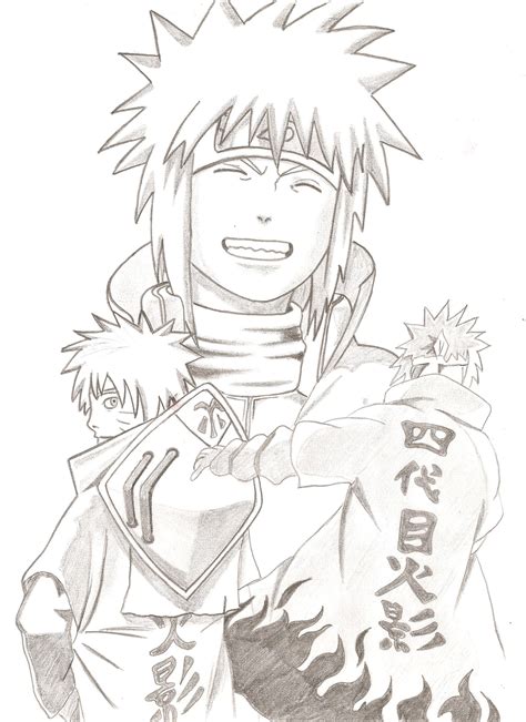 Here you will see a minato namikaze naruto coloring page and free printable page for kids, their parents and for fans of this manga series. Exposición Mi Dibujo Minato Namikaze y Naruto Uzumaki ...