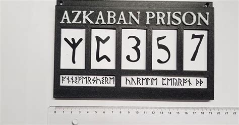 Azkaban Prison Sign By Menfoo Download Free Stl Model