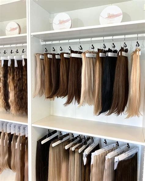 How To Store Your Luxury Hair Extensions In 2021 Hair Salon Interior