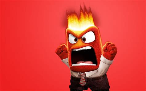 Hd Wallpaper Inside Out Angry Poster 2015 Anger Emotion Human Face