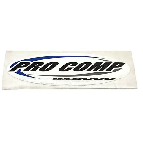 Pro Comp Es9000 Series Suspension Shocks Racing Decal Logo Sticker New