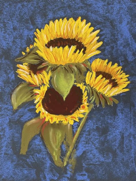 Wde St September Sunflowers Wetcanvas Online Living For Artists