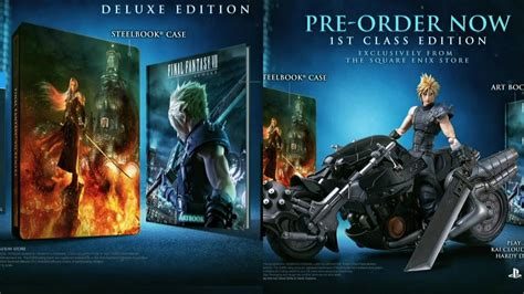Final Fantasy Vii Remake Collectors Edition Youtube