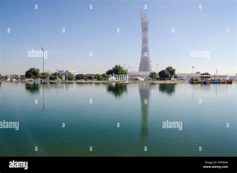 Aspire Park Doha Qatar Stock Photo Alamy